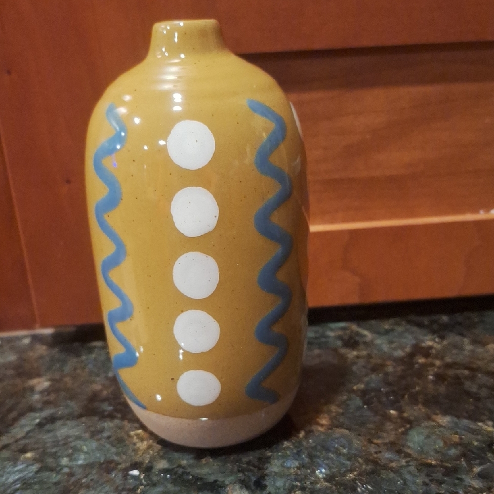 Mud Pie Decorative Tan Base 6 1/2 Tall